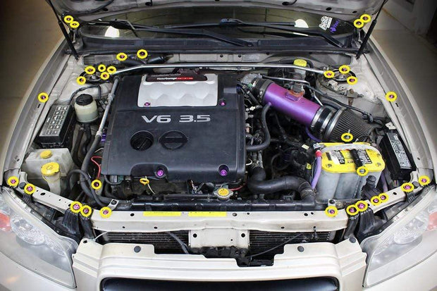 Infiniti I35 (2002-2004) Titanium Engine Bay Kit - JSI Racing 