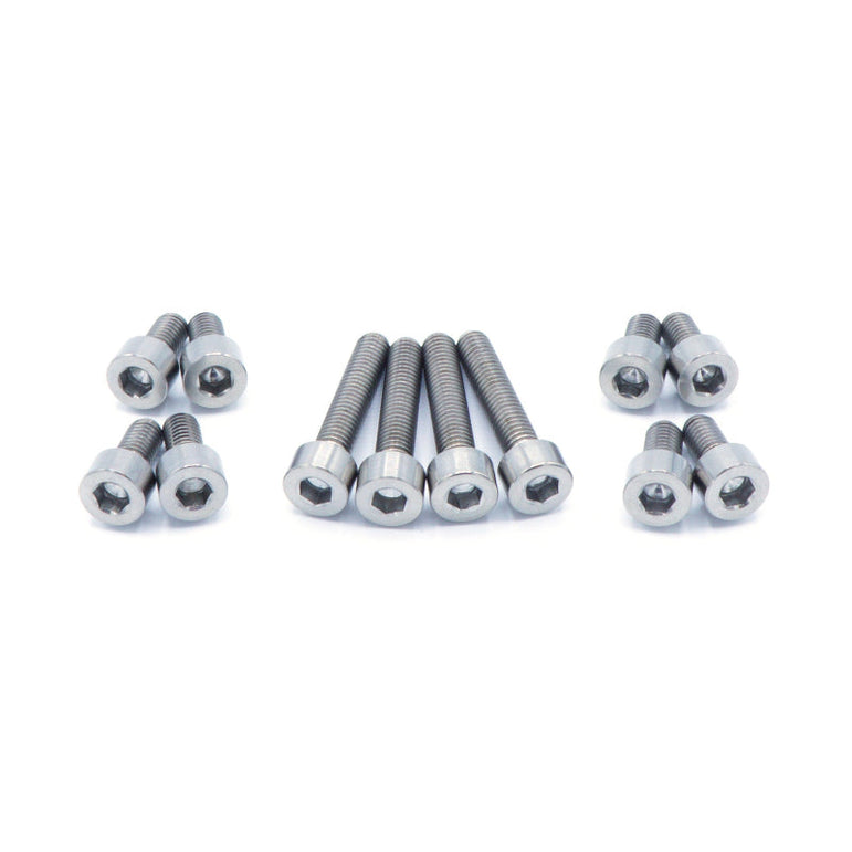 Titanium Hardware Coil Pack Cover Kit - RB25 Engine - JSI Racing 
