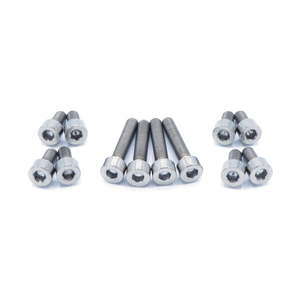 Titanium Hardware Coil Pack Cover Kit - RB25 Engine - JSI Racing 