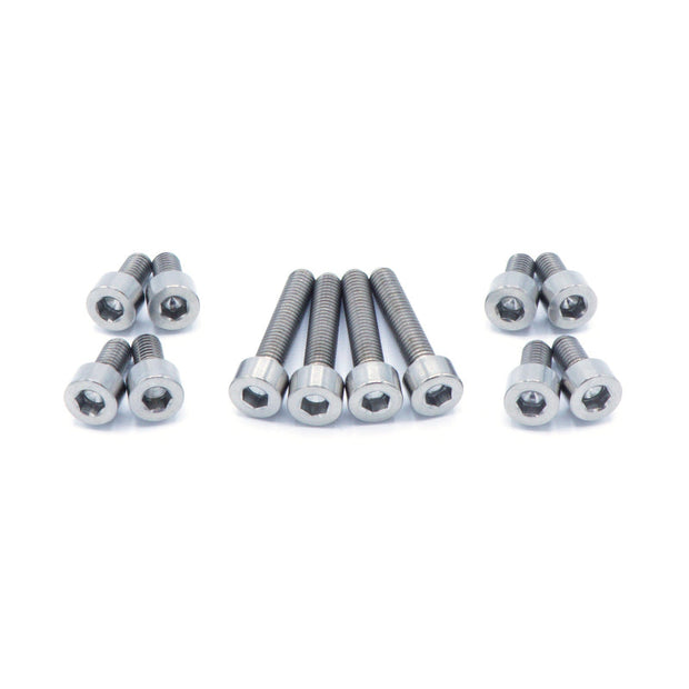 Titanium Hardware Coil Pack Cover Kit - RB25 Engine - JSI Racing 