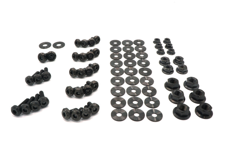 Stage 2 Titanium Hardware Engine Bay Kit - Nissan S15 (1999-2002) - JSI Racing 