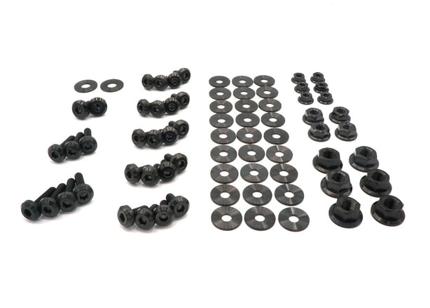 Stage 2 Titanium Hardware Engine Bay Kit - Nissan S15 (1999-2002) - JSI Racing 