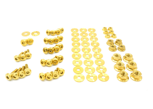 Stage 2 Titanium Hardware Engine Bay Kit - Nissan S15 (1999-2002) - JSI Racing 