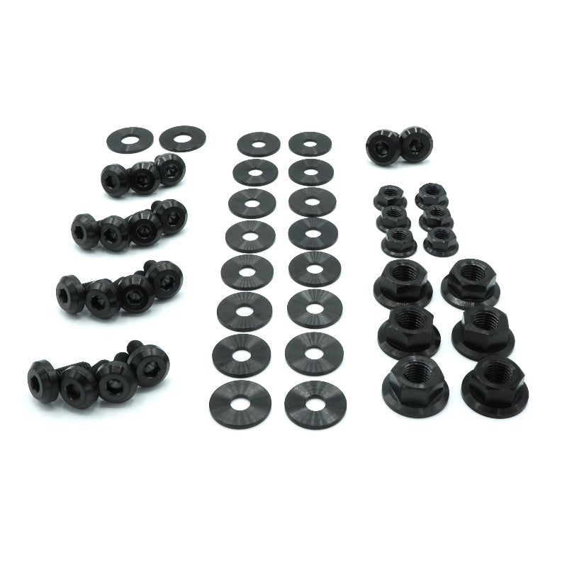 Stage 1 Titanium Hardware Engine Bay Kit - Nissan S15 (1999-2002) - JSI Racing 