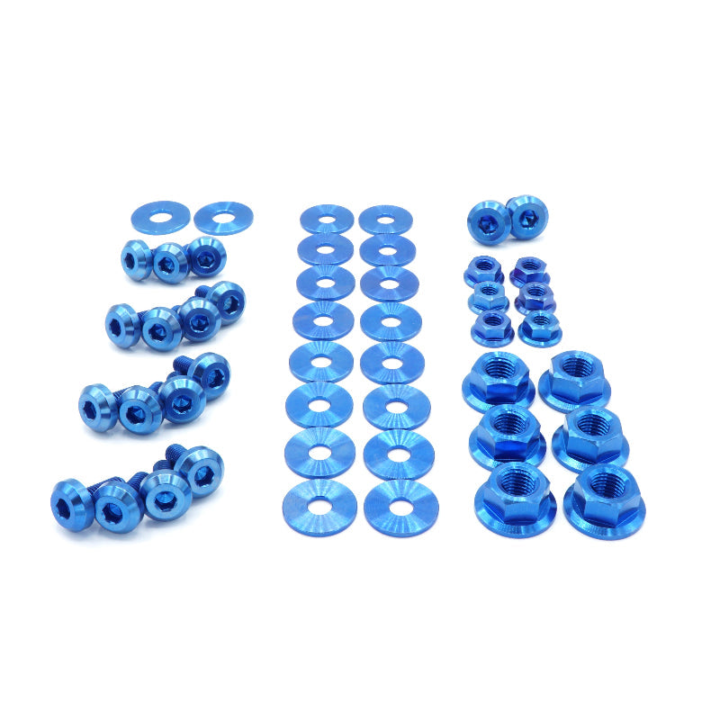 Stage 1 Titanium Hardware Engine Bay Kit - Nissan S15 (1999-2002) - JSI Racing 