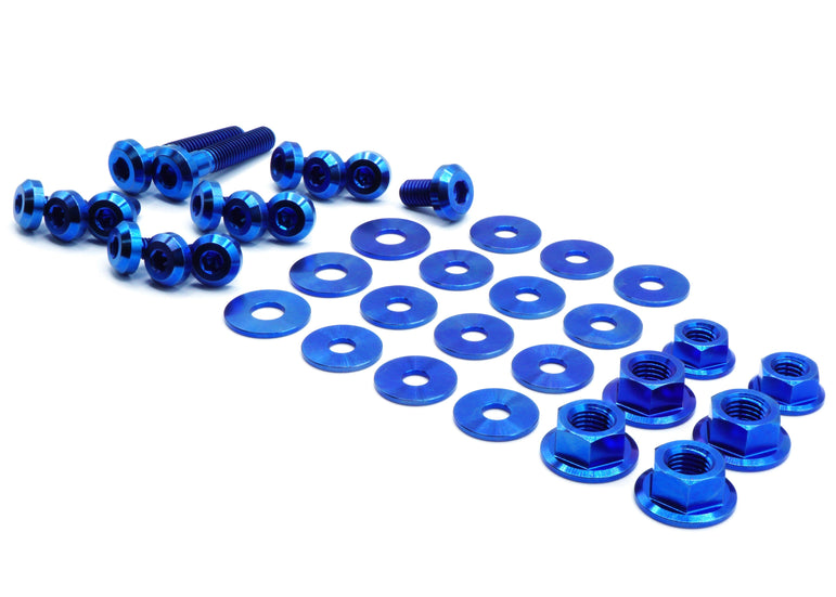 Stage 1 Titanium Hardware Engine Bay Kit - Nissan 300ZX (1990-1999) - JSI Racing 