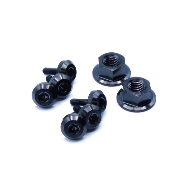 Titanium Hardware Window Cowl Kit - Nissan 300ZX (1990-1999) - JSI Racing 