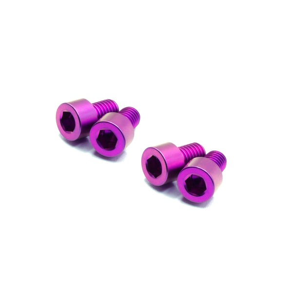 Titanium Hardware Throttle Cable Cover Kit - VG30DETT Engine - JSI Racing 