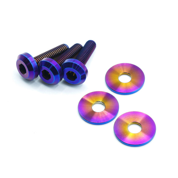 Titanium Engine Cover Hardware Kit – 2023+ Nissan Z / Infiniti Q50 Q60 (VR30DDTT) - JSI Racing 