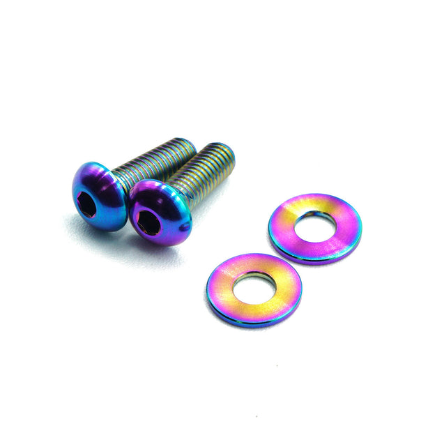 Titanium Hardware Fuel Door Kit - 2023+ Nissan Z - JSI Racing 