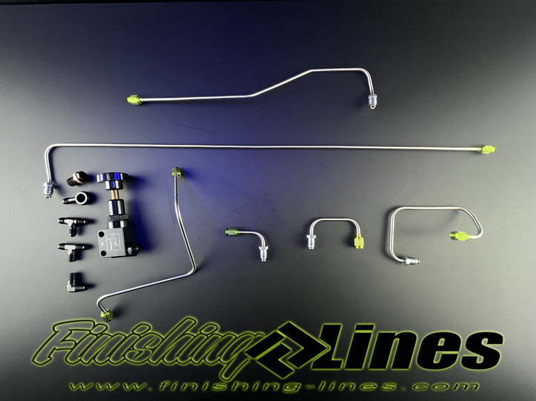 Finishing Lines 91–05 NSX ABS Delete Brake Line Kit – LHD - JSI Racing 