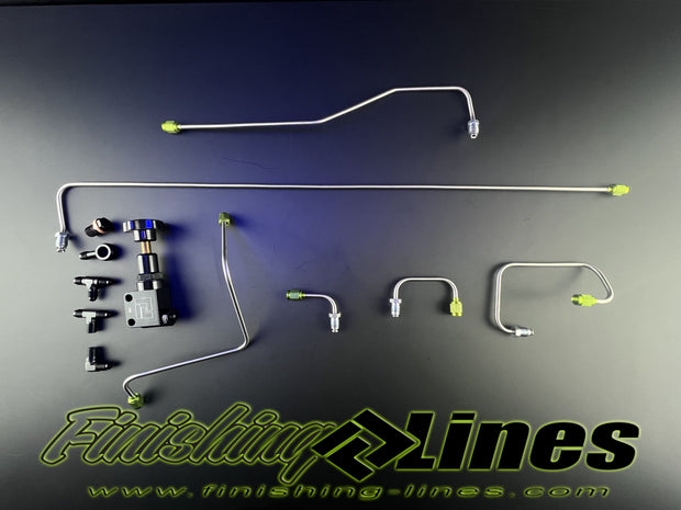 Finishing Lines 91–05 NSX ABS Delete Brake Line Kit – LHD - JSI Racing 