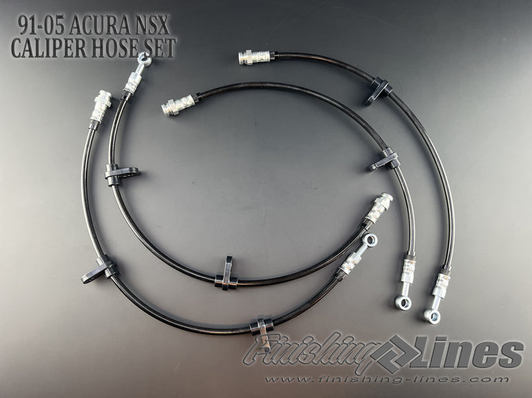 Finishing Lines 91–05 NSX Caliper Hose Set - JSI Racing 