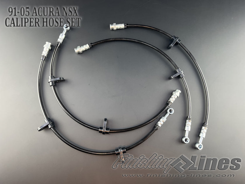 Finishing Lines 91–05 NSX Caliper Hose Set - JSI Racing 