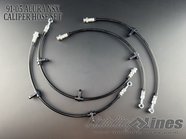 Finishing Lines 91–05 NSX Caliper Hose Set - JSI Racing 