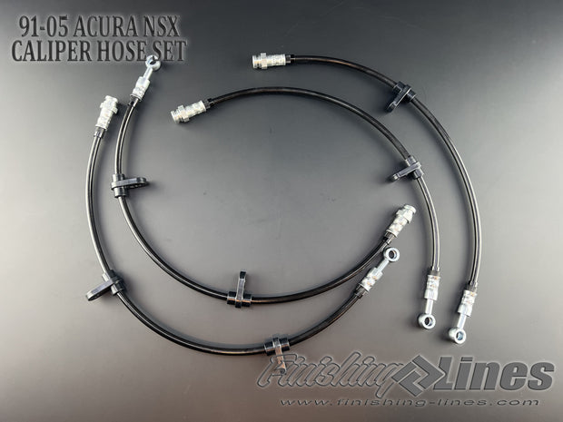 Finishing Lines 91–05 NSX Caliper Hose Set - JSI Racing 