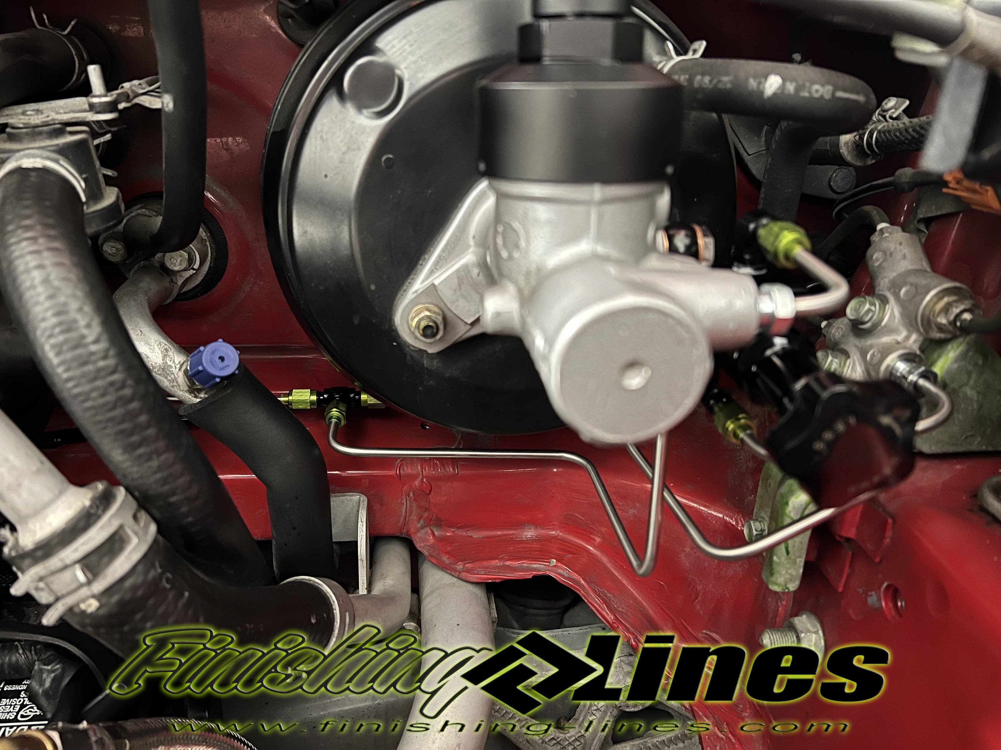 Finishing Lines 91–05 NSX ABS Delete Brake Line Kit – LHD - JSI Racing 