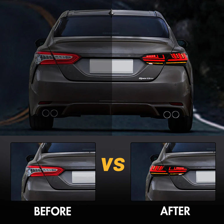 NTXGlow LED Tail Lights Lexus Style (2018-2023 Toyota Camry) - JSI Racing 
