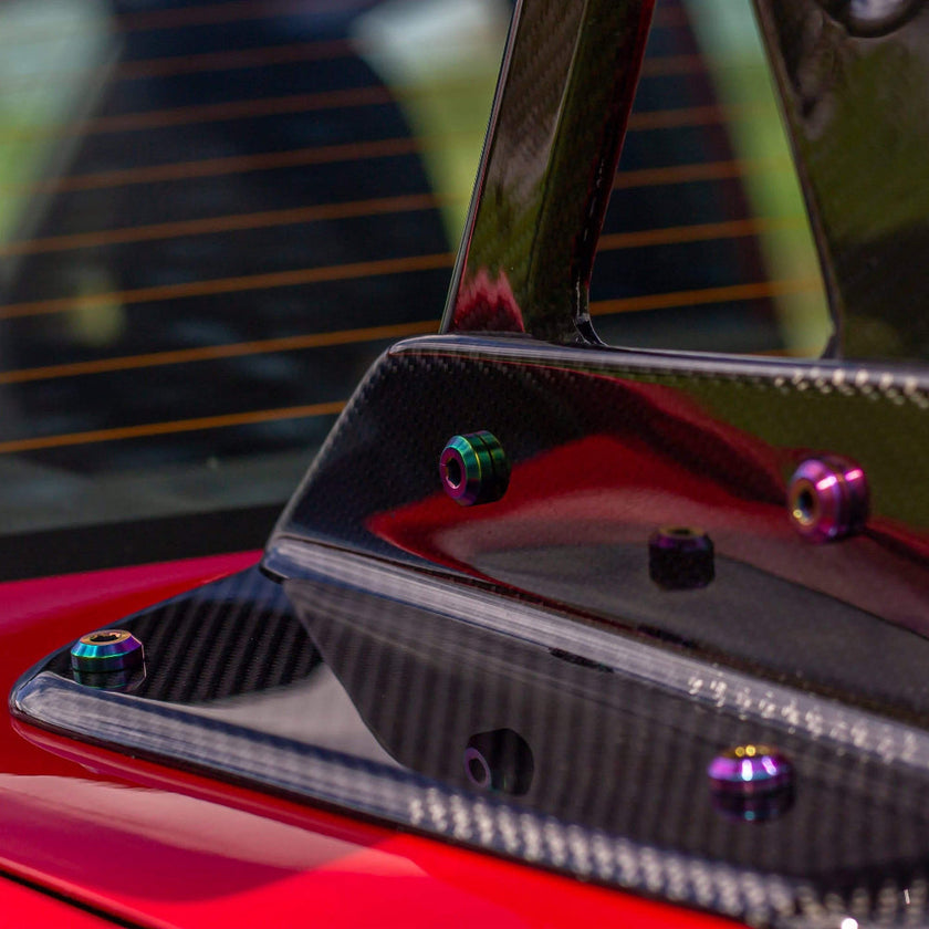 Titanium Hardware Wing Kit - Varis GT-Wing Euro Edition (2015-2021 STI) - JSI Racing 