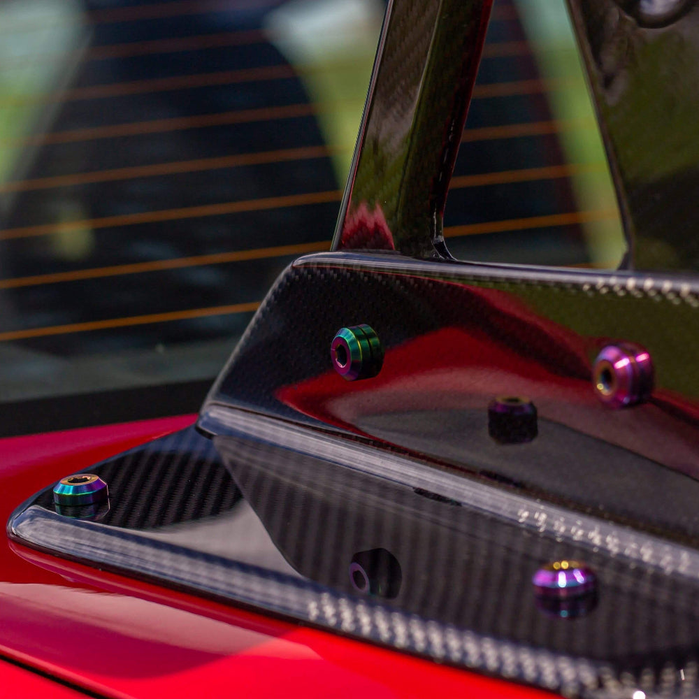 Titanium Hardware Wing Kit - Varis GT-Wing Euro Edition (2015-2021 STI) - JSI Racing 
