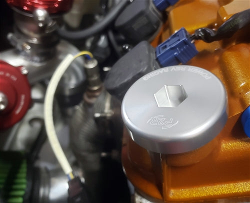 P2R Low Profile Billet Oil Cap - JSI Racing 