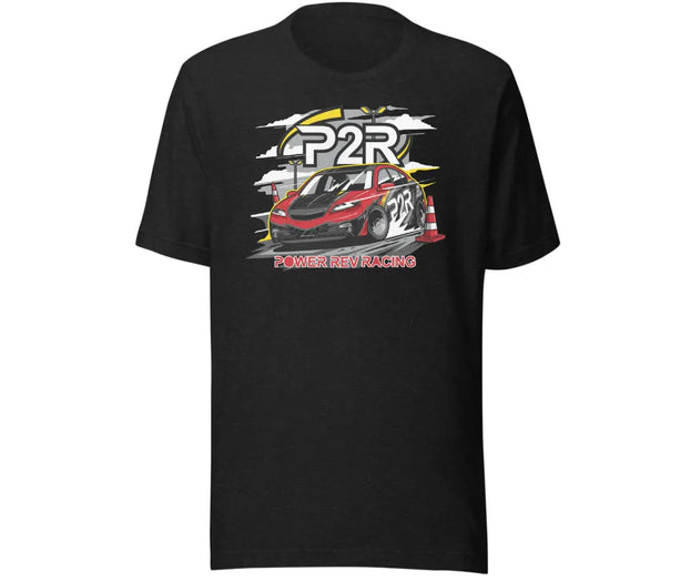 P2R 4th Gen Acura TL Autocross Design T-Shirt P2R Power Rev Racing