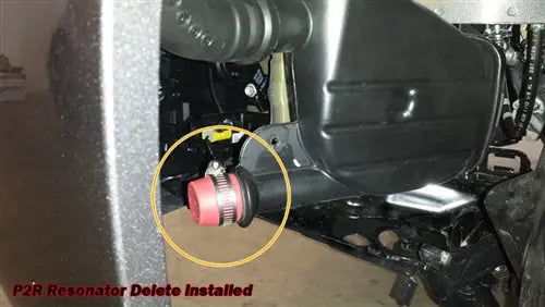 P2R Intake resonator delete for 12+ Honda Civic Si P2R Power Rev Racing