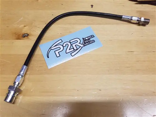 P2R 2017+ Honda Civic Type R Steel Braided Clutch Line P2R Power Rev Racing