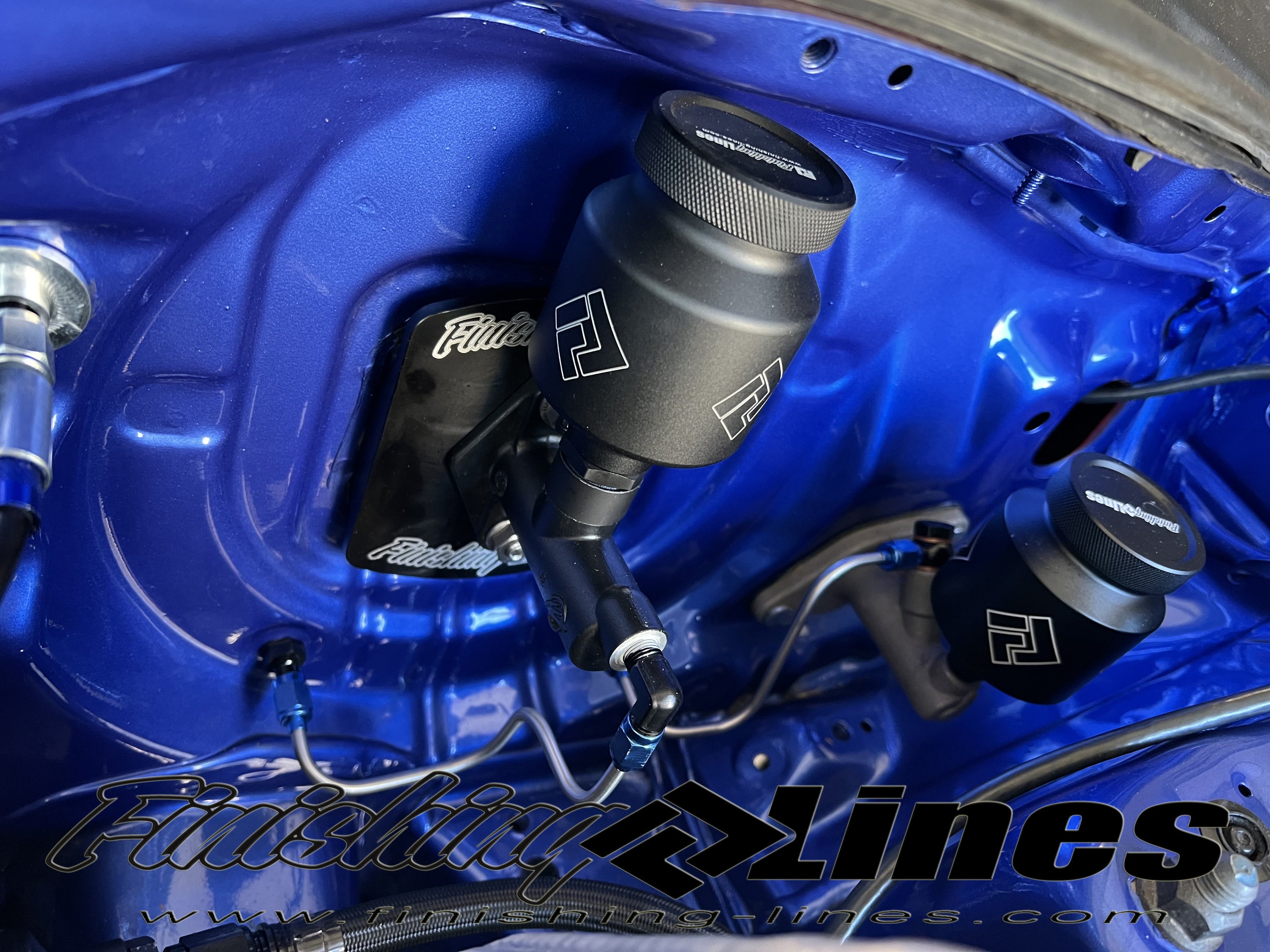 Finishing Lines EG Civic/DC Integra SFWD V3 Front Brake Line Kit - JSI Racing 