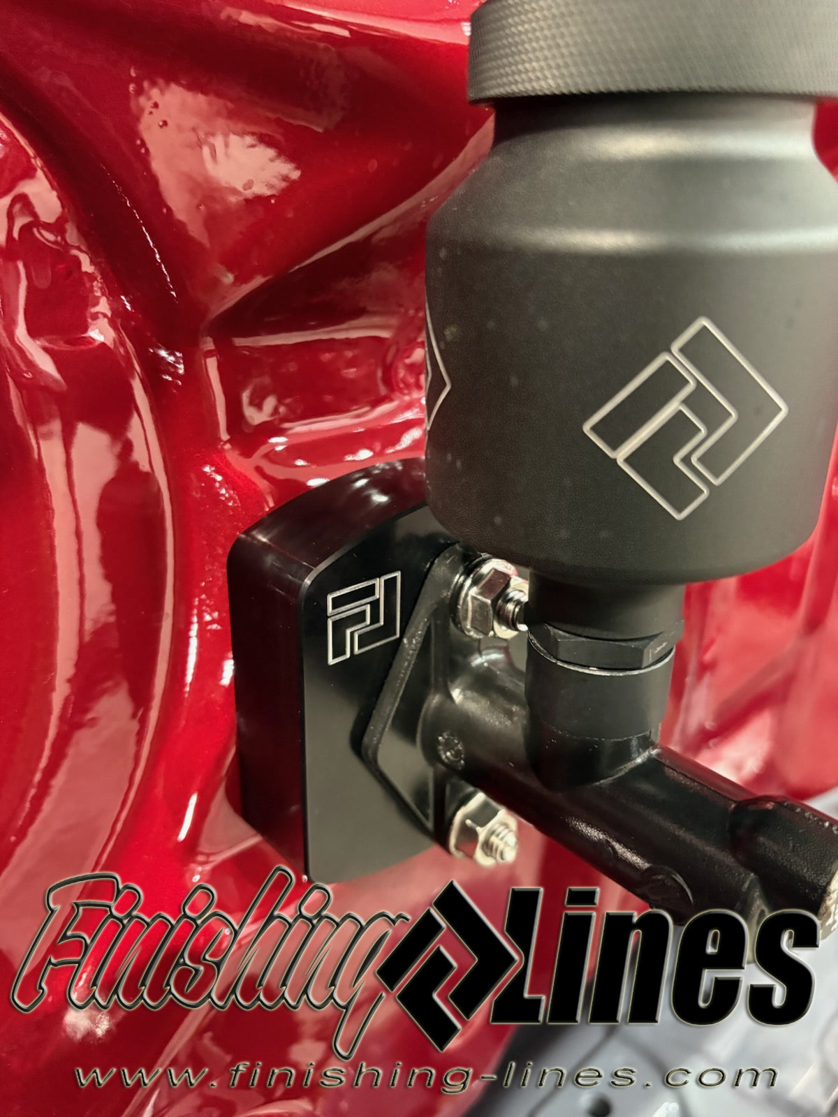 Finishing Lines RHD Billet Clutch Master Cylinder Adapter Kit – Honda/Acura - JSI Racing 