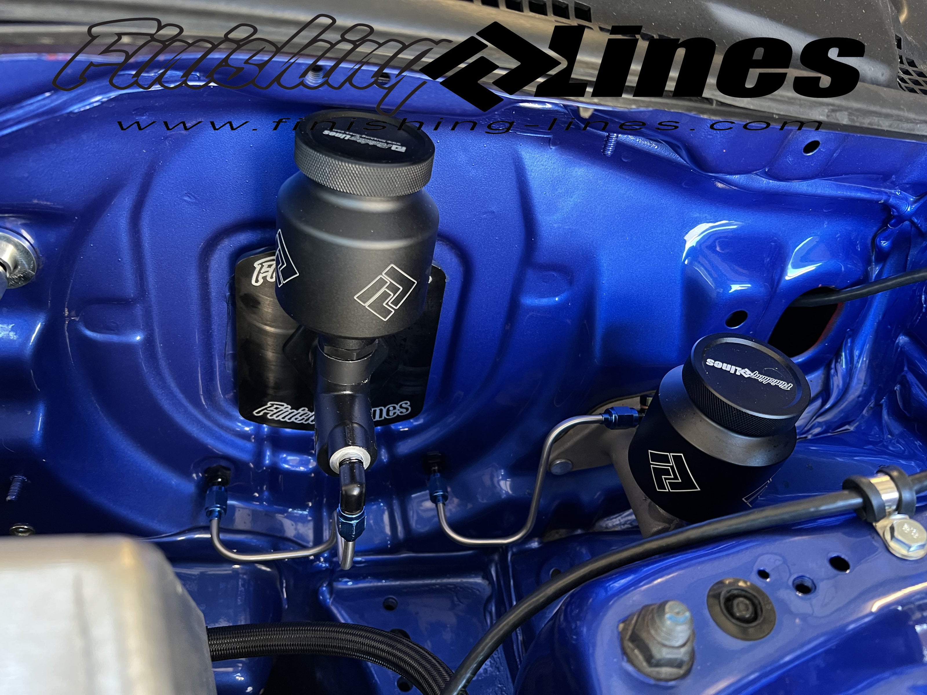 Finishing Lines EG Civic/DC Integra SFWD V3 Front Brake Line Kit - JSI Racing 