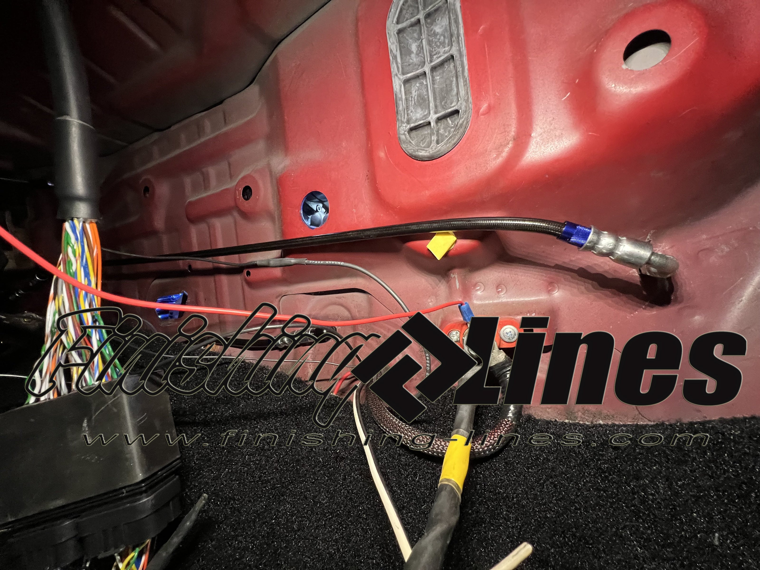 Finishing Lines EG Civic/DC Integra SFWD V3 Front Brake Line Kit - JSI Racing 