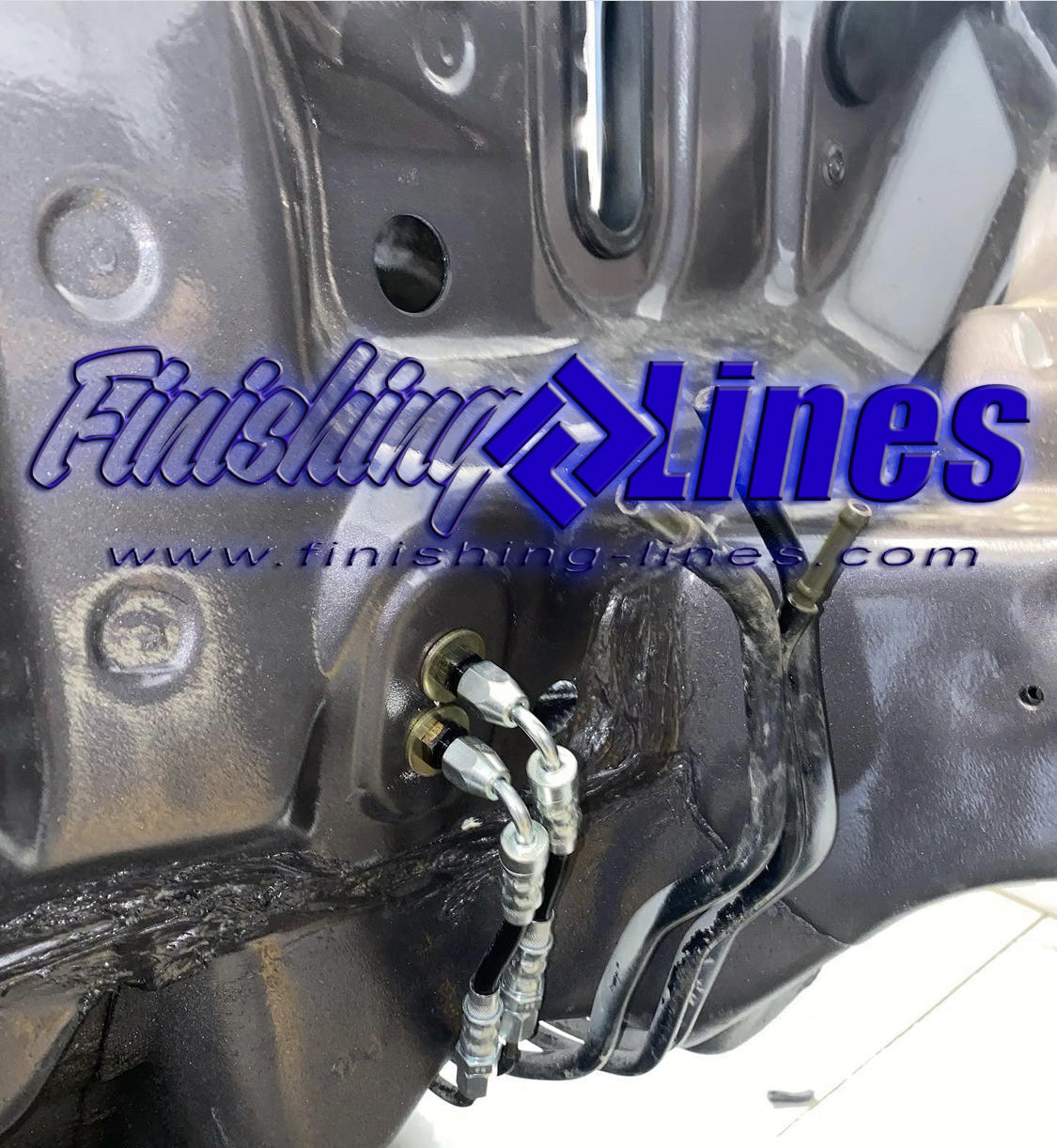 Finishing Lines RHD EG Full Tuck Brake Line Kit (Stock Master) - JSI Racing 