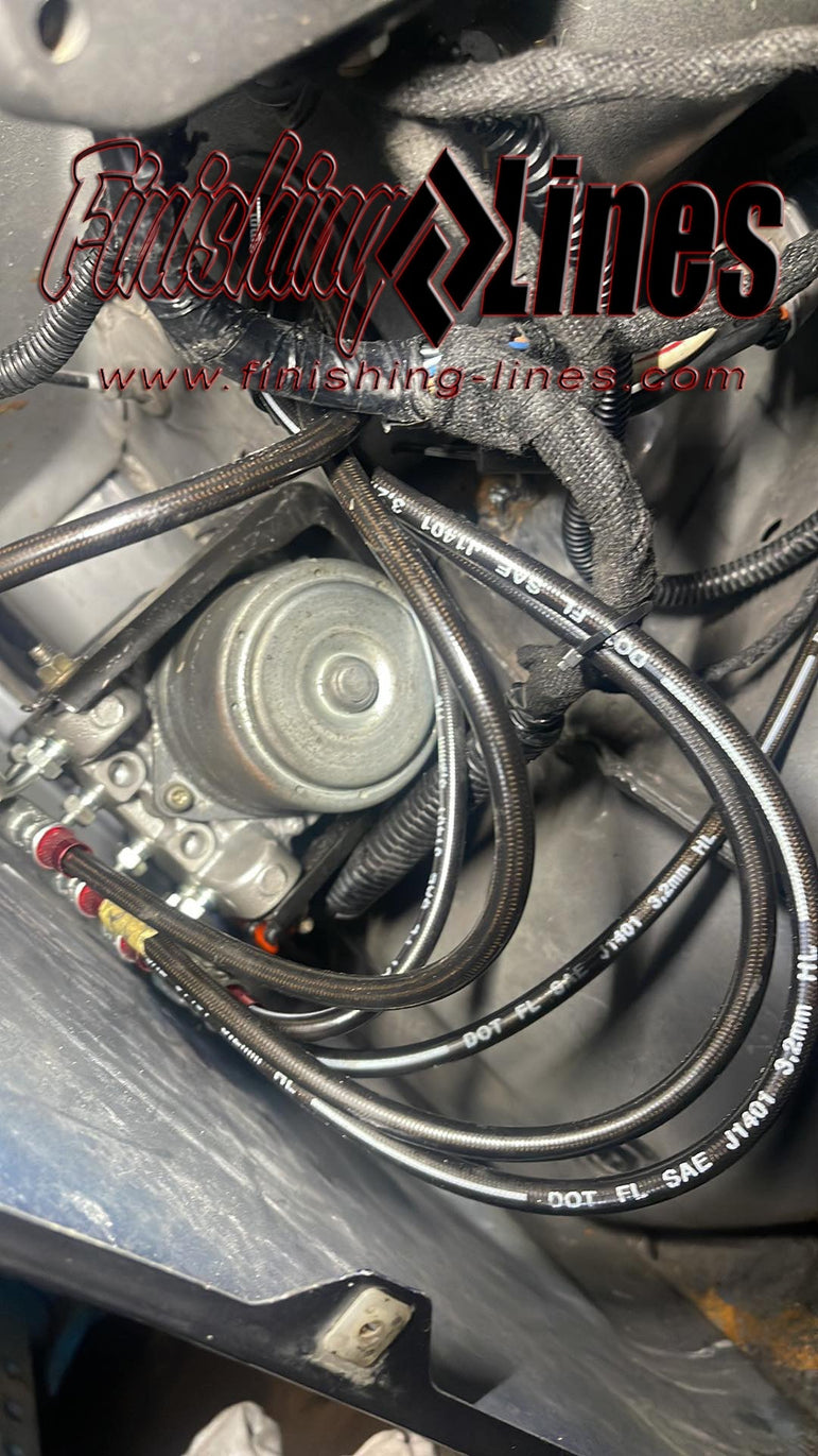 Finishing Lines RHD S2000 ABS Relocation Kit - JSI Racing 