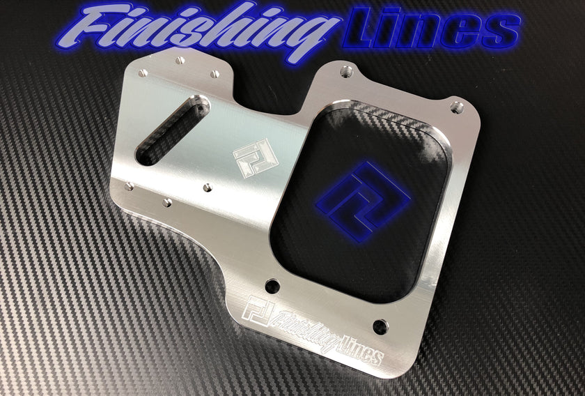 Finishing Lines Black Staging Brake Mounting Plate – RHD B/D Series - JSI Racing 