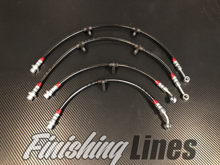 Finishing Lines 00–05 S2000 Caliper Hose Set - JSI Racing 