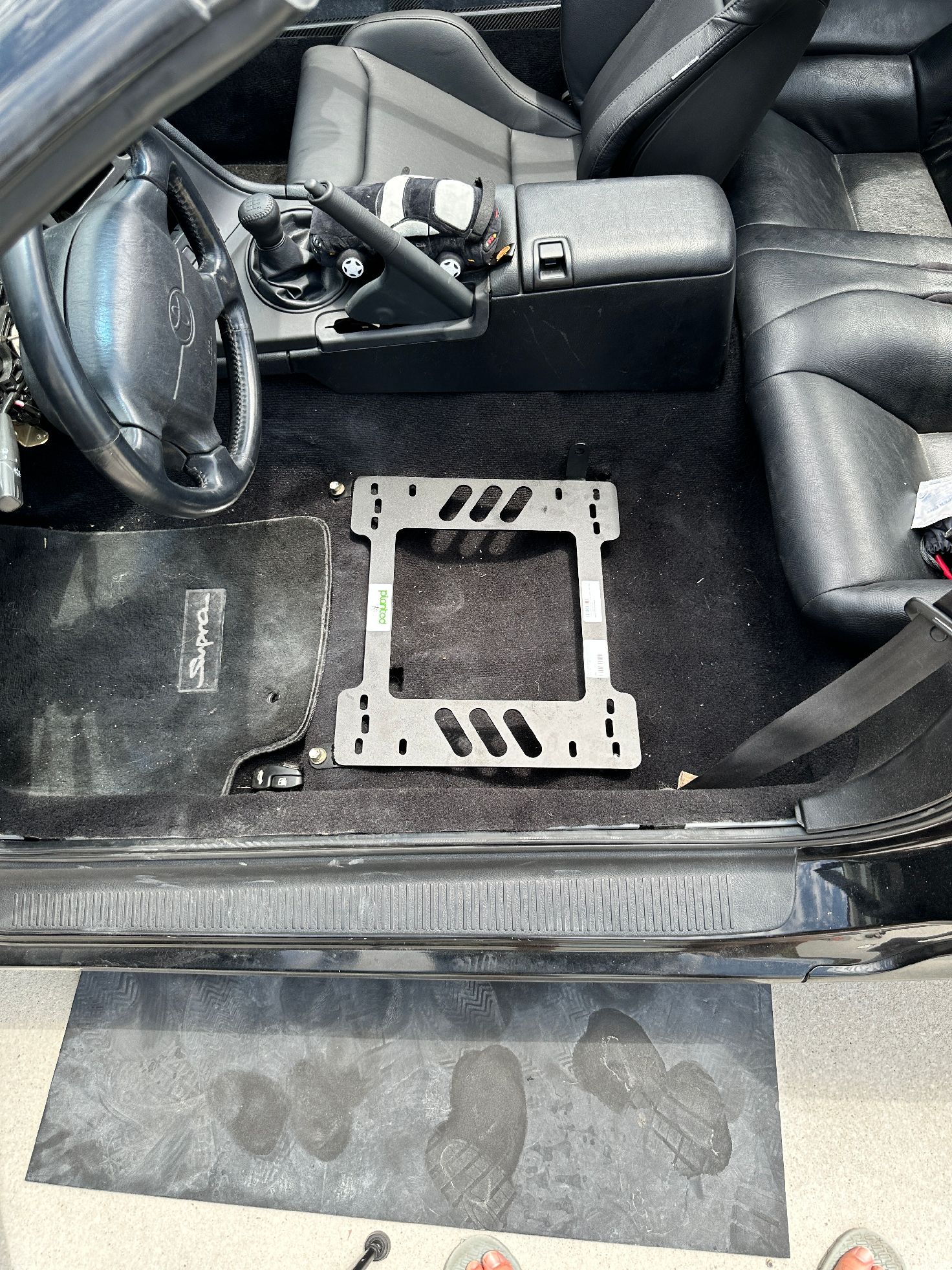 Planted Seat Bracket- Toyota Supra (1993-1998) - Driver / Left Planted Technology