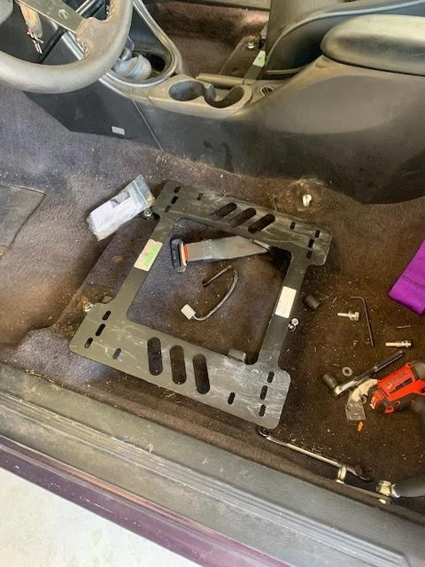 Planted Seat Bracket- Ford Mustang (1979-1998) - Driver / Left Planted Technology