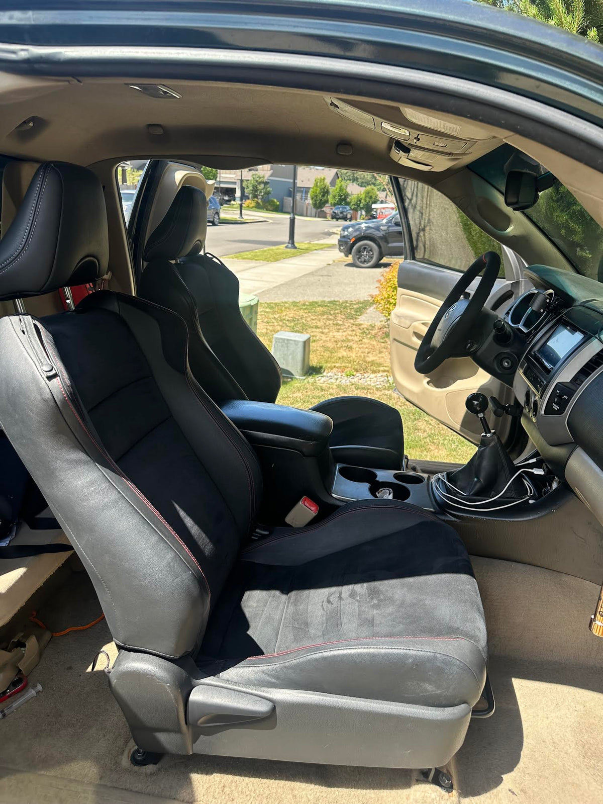 Planted Seat Bracket- Toyota Tacoma- Bucket Seat Models, No Benches (2005-2015) - Passenger / Right