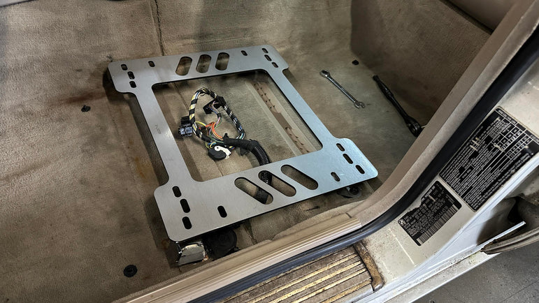 Planted Seat Bracket- BMW 5 Series [E34 Chassis] (1987-1996) - Driver / Left Planted Technology