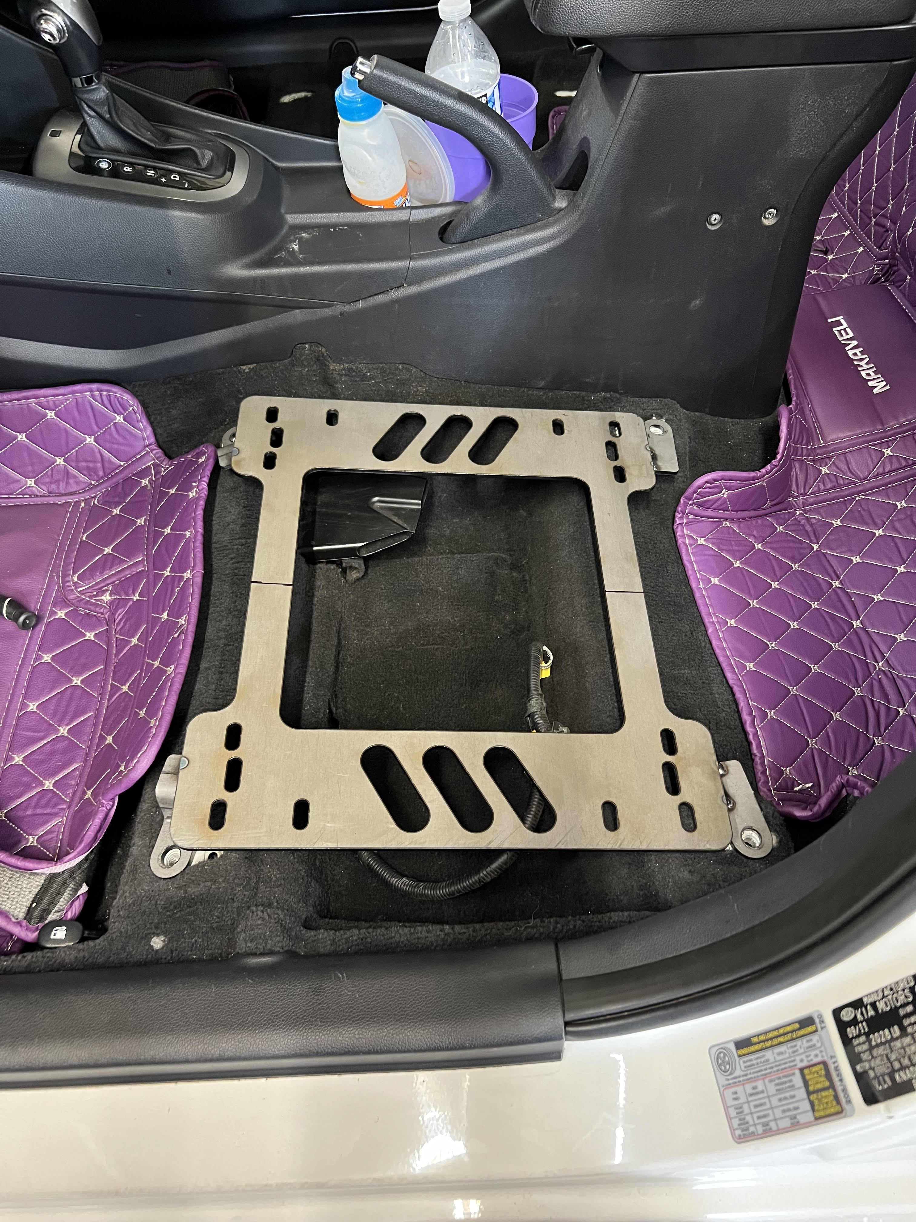 Planted Seat Bracket- Kia Rio [3rd Generation UB/QB Chassis] (2012-2017) - Passenger / Right