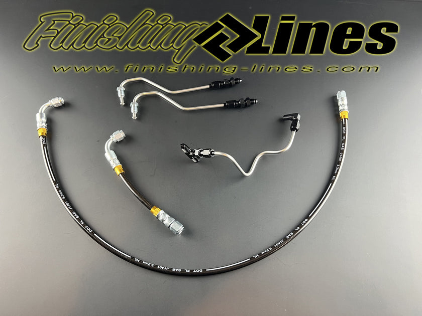 Finishing Lines EG Civic/DC Integra SFWD V3 Front Brake Line Kit - JSI Racing 