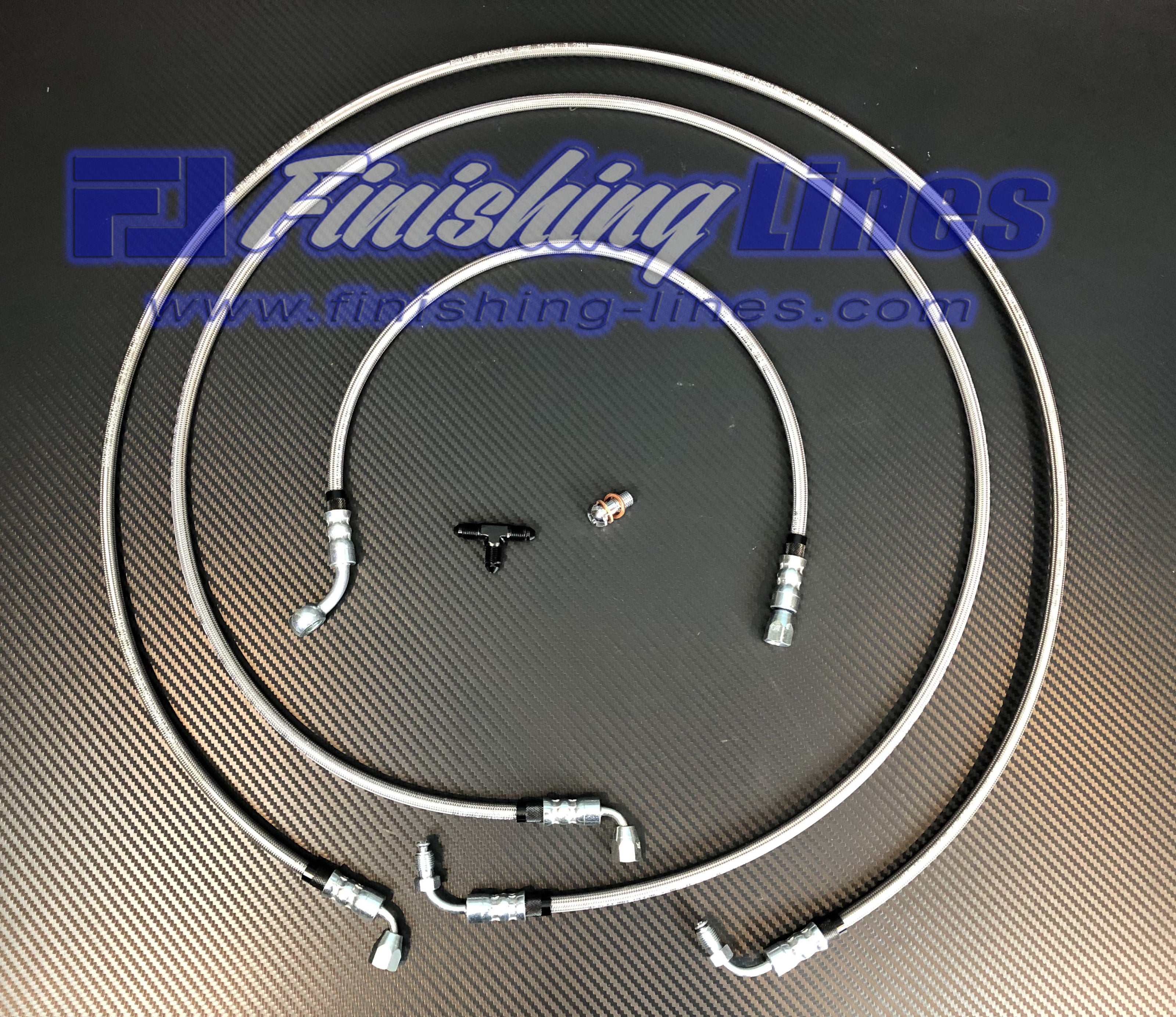 Finishing Lines SFWD Staging Brake Line Kit – EG/EK Civic, DC Integra - JSI Racing 