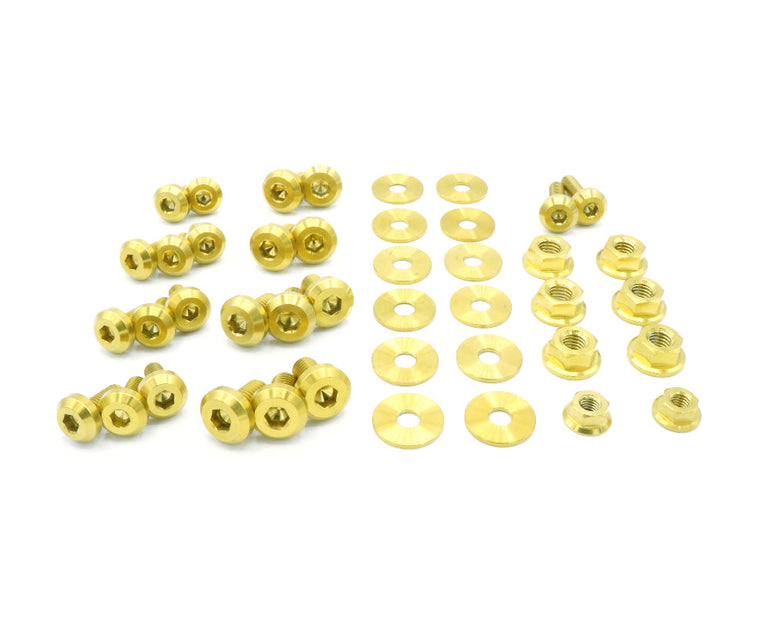 Titanium Hardware Engine Bay Kit - Subaru WRX/STI (2006-2007) - JSI Racing 