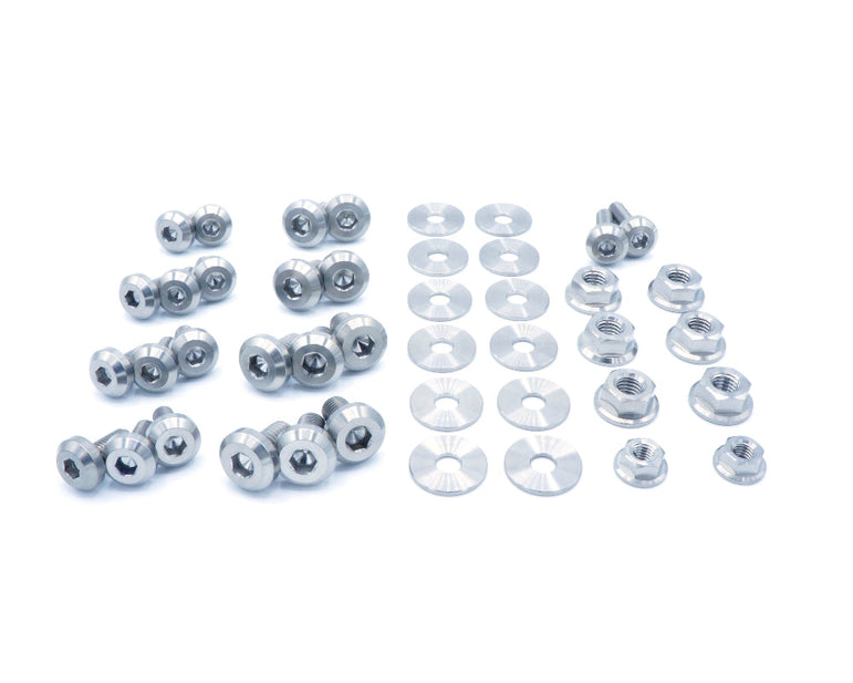 Titanium Hardware Engine Bay Kit - Subaru WRX/STI (2006-2007) - JSI Racing 
