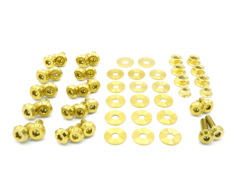 Titanium Hardware Engine Bay Kit - Subaru WRX/STI (2004-2005) - JSI Racing 