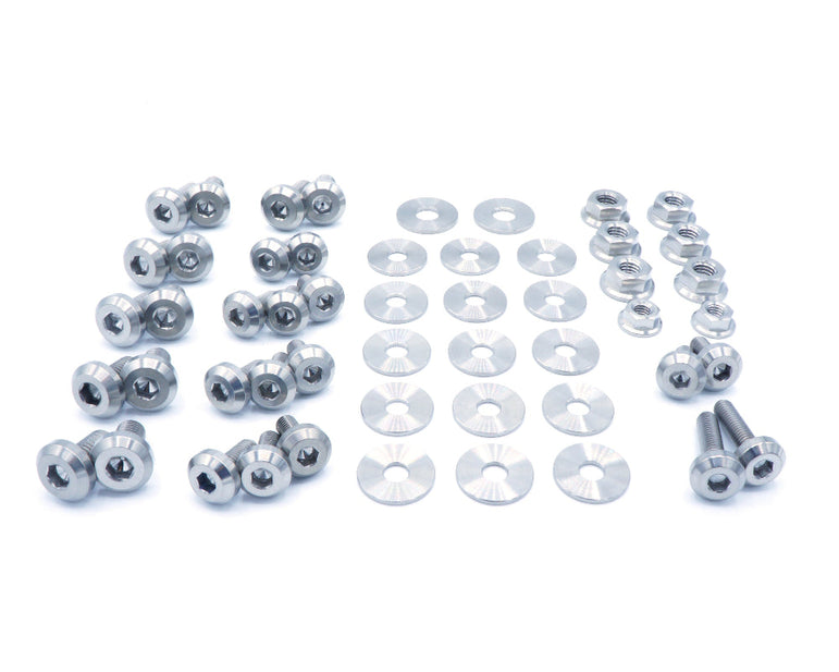 Titanium Hardware Engine Bay Kit - Subaru WRX/STI (2004-2005) - JSI Racing 