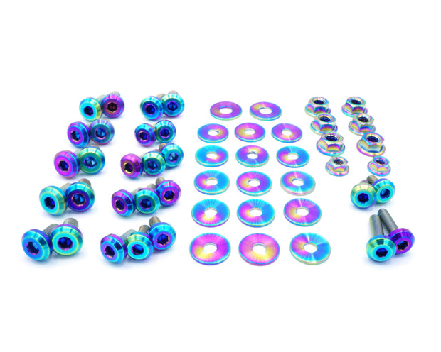 Titanium Hardware Engine Bay Kit - Subaru WRX/STI (2004-2005) - JSI Racing 
