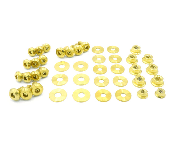 Titanium Hardware Engine Bay Kit - Subaru WRX/STI (2008-2014) - JSI Racing 