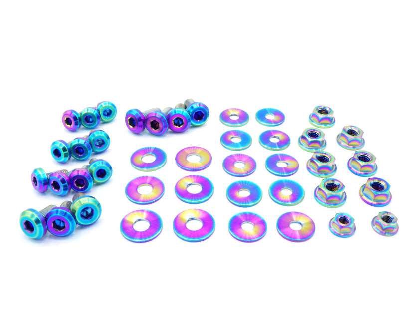 Titanium Hardware Engine Bay Kit - Subaru WRX/STI (2008-2014) - JSI Racing 
